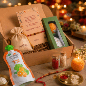 Jagmugg Rakhi gift set for brothers
