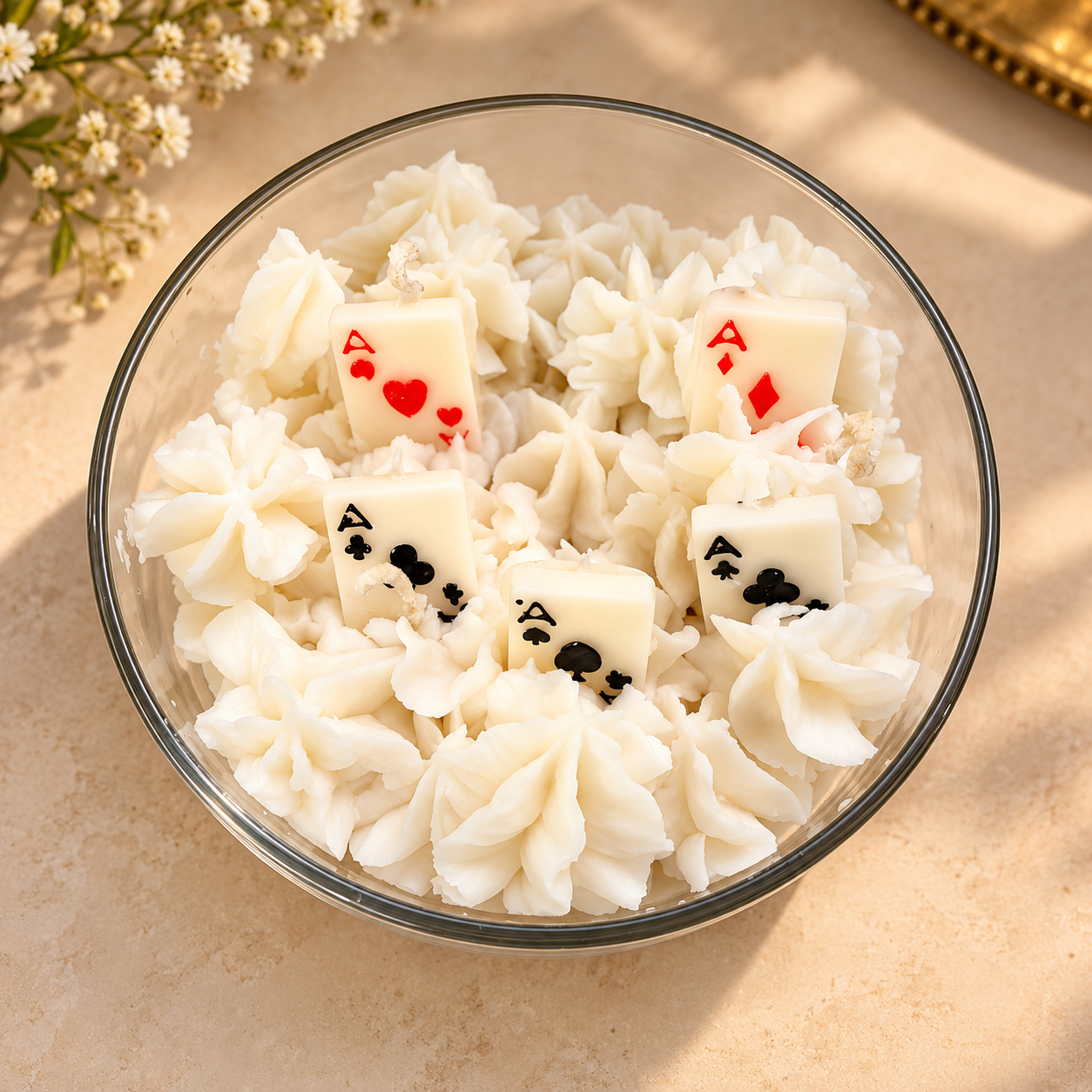 Lit the Game Begin - Poker Scented Soy Wax Candle - Image 6